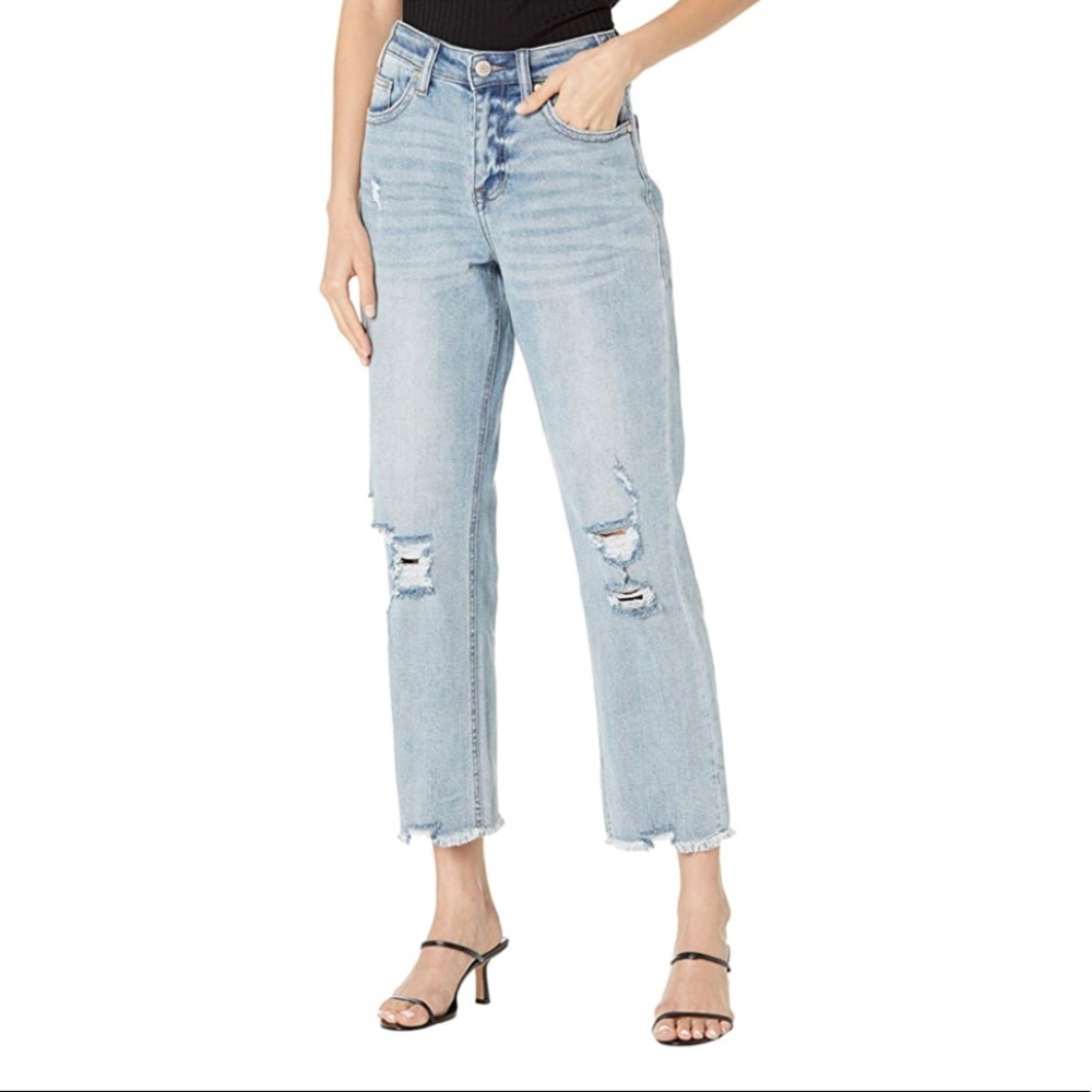 Rock & Roll Cowgirl High-Rise Cropped Jeans